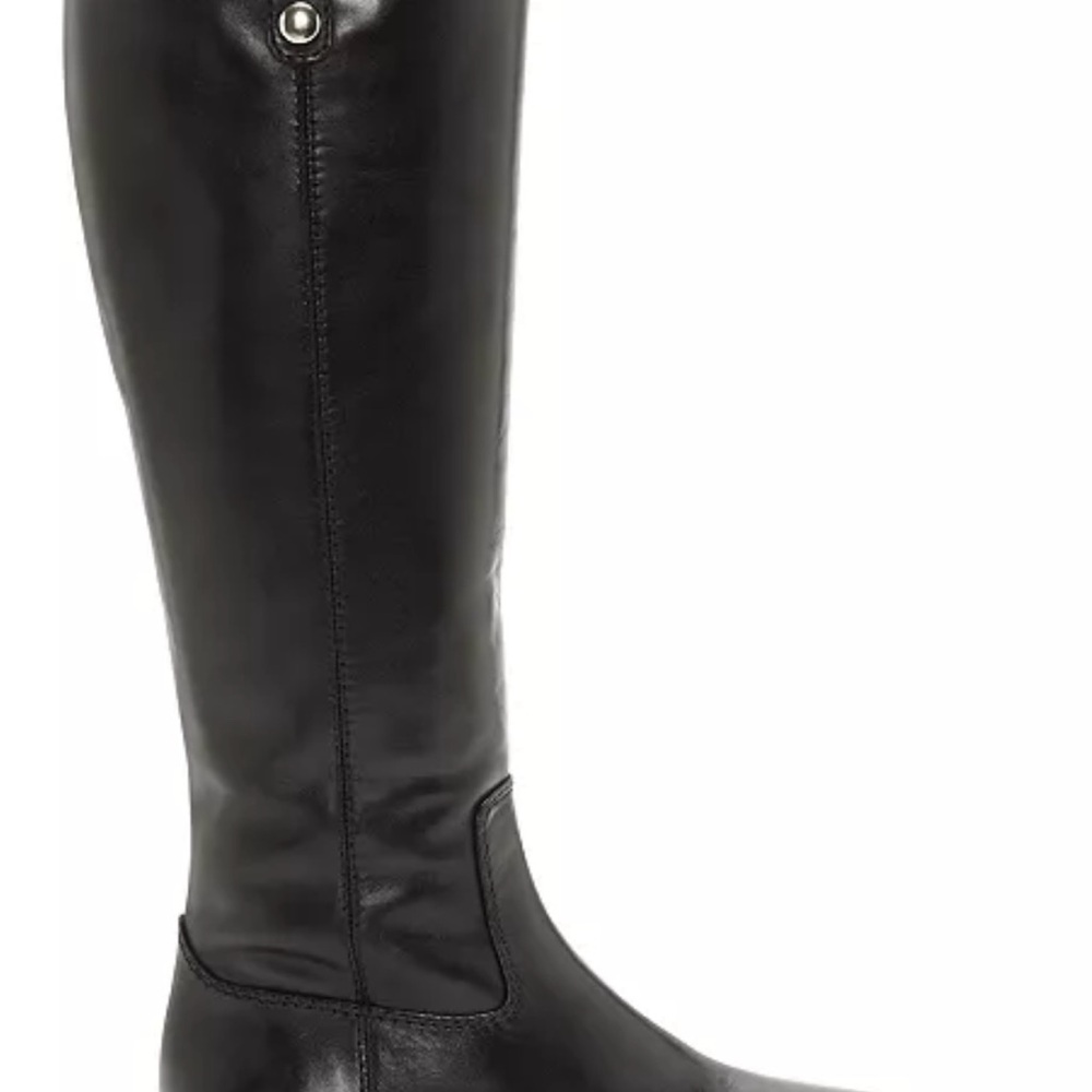 INC International Concepts Glossy Black Over the Knee Boots - Picture 4 of 8